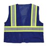 Radians Hi-Vis Econ TpO/Cl1 Two Tone Safety Vest-Blu-XL SV22-1ZBLM-XL